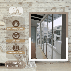 1 Ultra Slim Folding Door Multiple